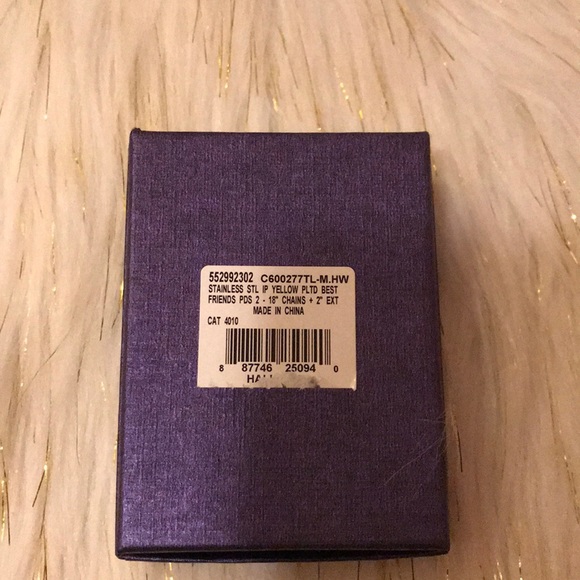 New! Silver/gold necklace/jewelry - Picture 5 of 6